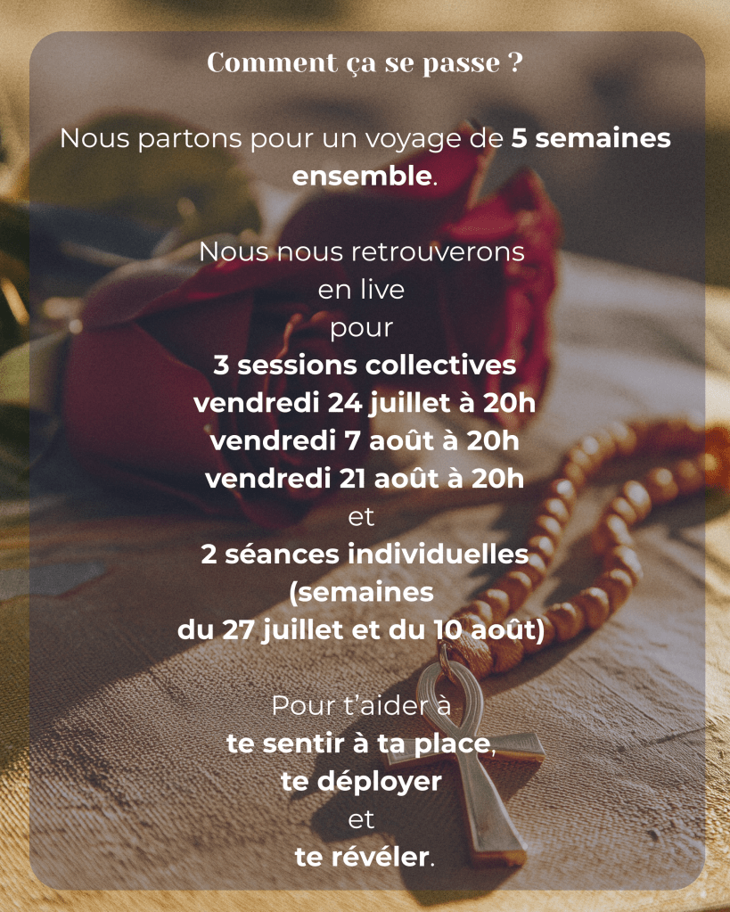 Accompagnement Oser Se Montrer 
Incarner la complémentarité